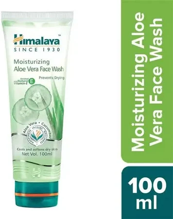Himalaya Aloe vera face wash gel 100Ml / ஹிமாலயா ஆலொ வேரா ஜெல் 100 ML